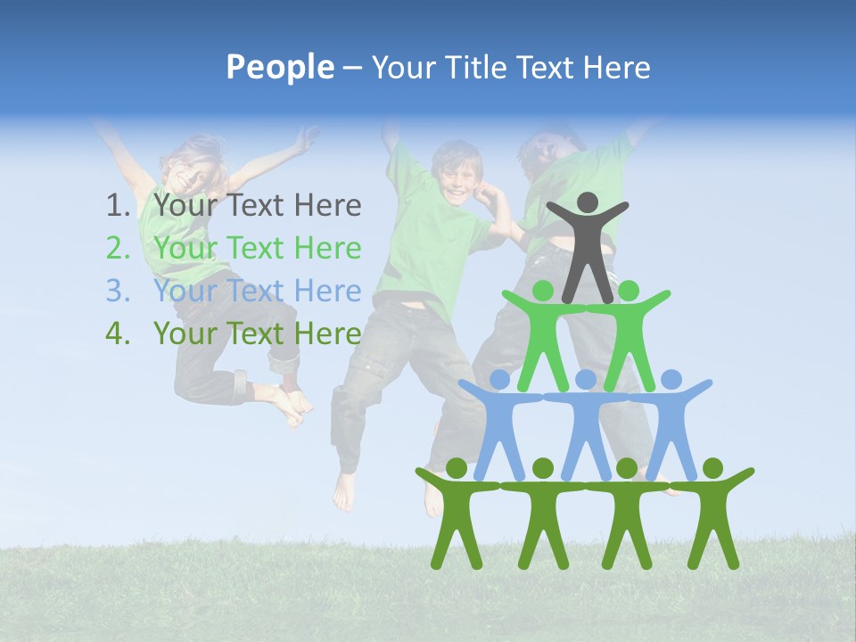 Summer Celebrating Triplets PowerPoint Template