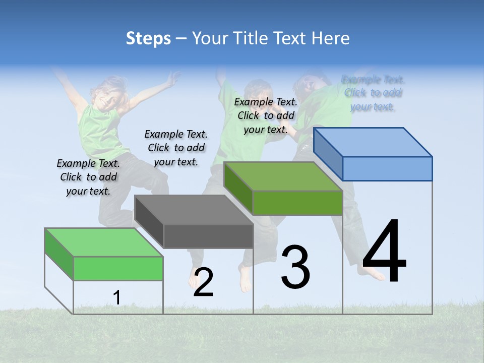 Summer Celebrating Triplets PowerPoint Template