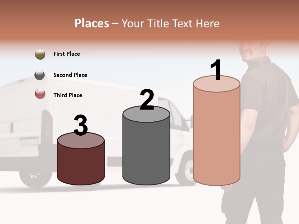 Post Manual Worker Smile PowerPoint Template