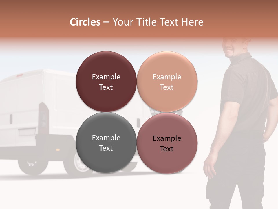 Post Manual Worker Smile PowerPoint Template