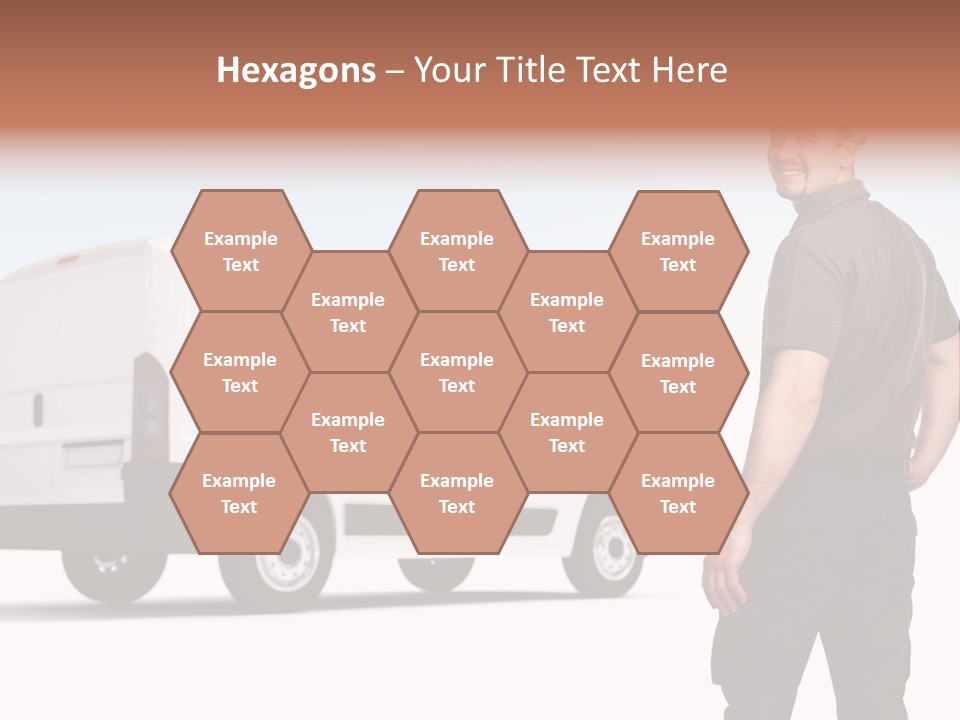 Post Manual Worker Smile PowerPoint Template