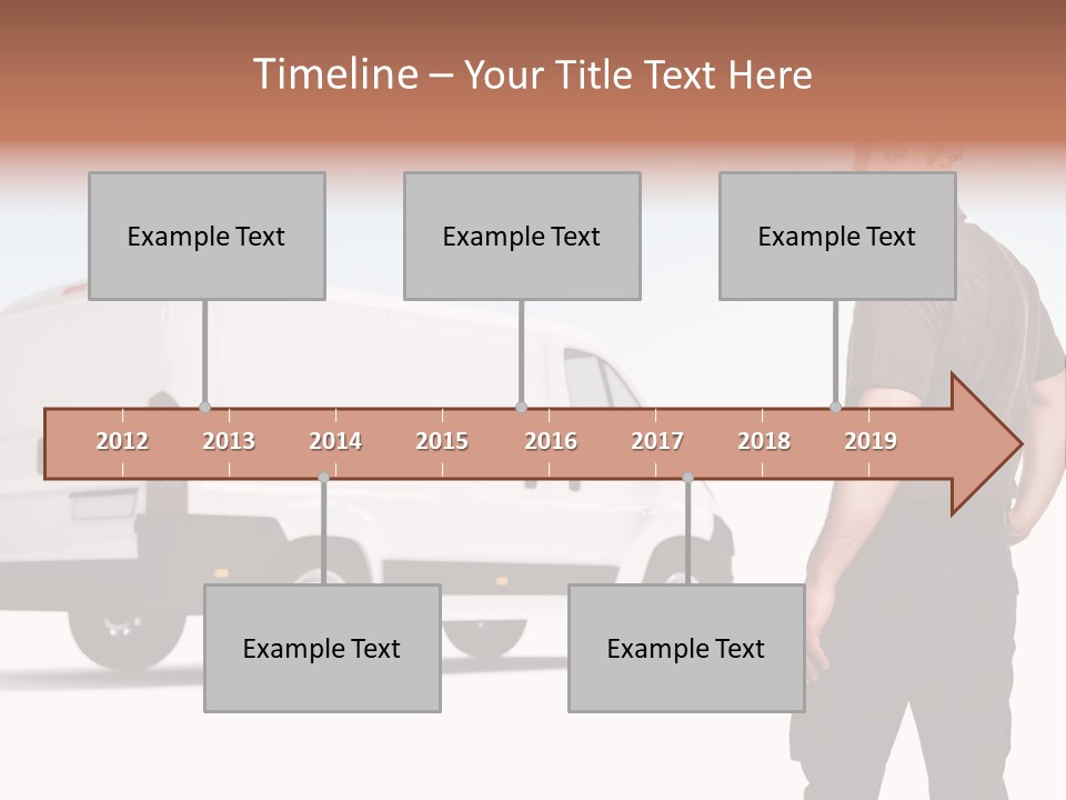 Post Manual Worker Smile PowerPoint Template