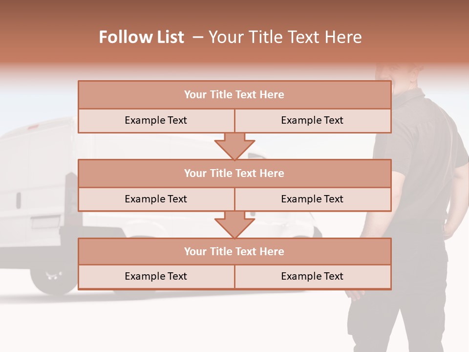 Post Manual Worker Smile PowerPoint Template