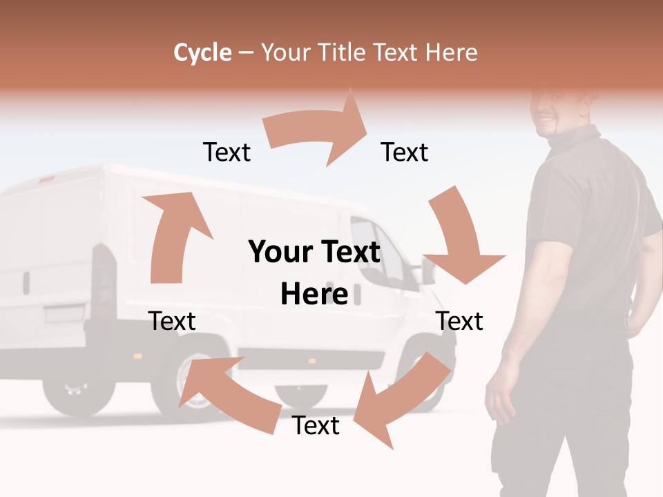 Post Manual Worker Smile PowerPoint Template
