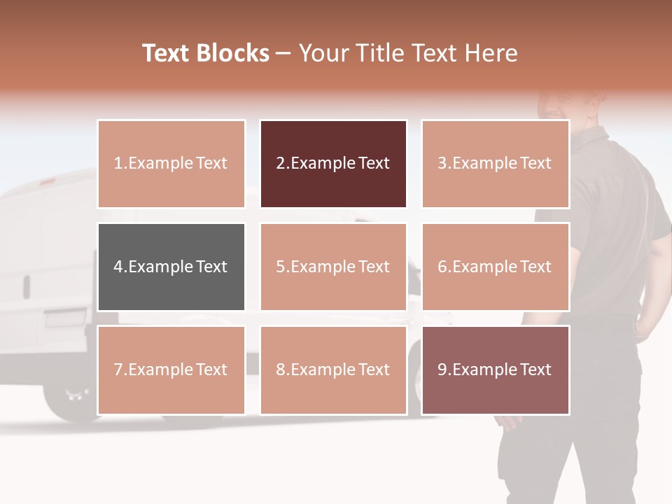 Post Manual Worker Smile PowerPoint Template