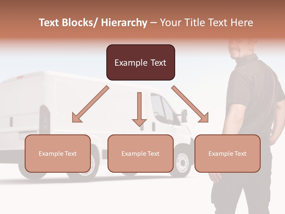 Post Manual Worker Smile PowerPoint Template