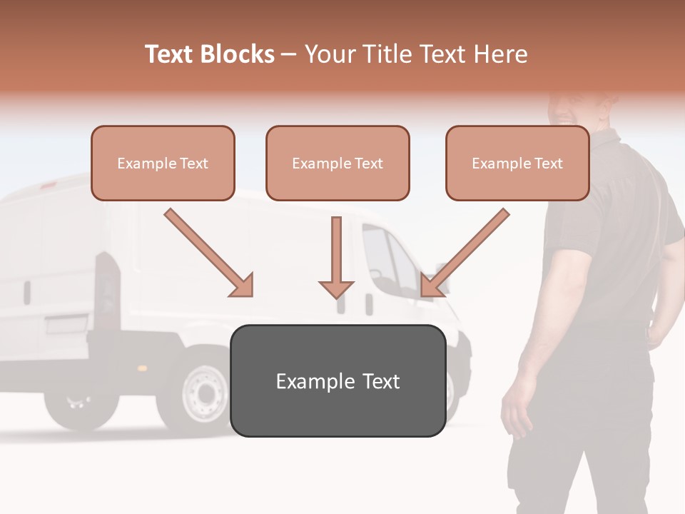 Post Manual Worker Smile PowerPoint Template