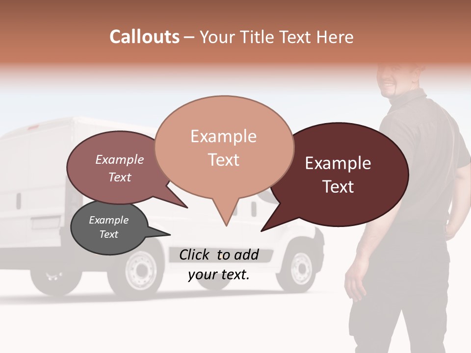 Post Manual Worker Smile PowerPoint Template