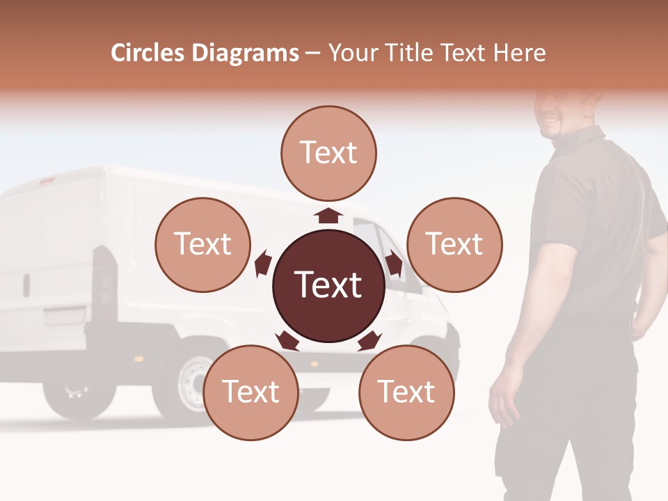 Post Manual Worker Smile PowerPoint Template