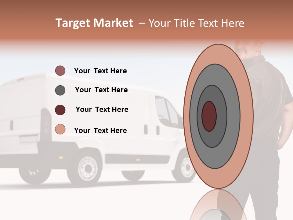 Post Manual Worker Smile PowerPoint Template