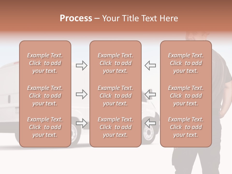 Post Manual Worker Smile PowerPoint Template