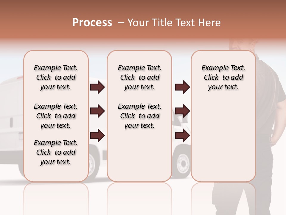 Post Manual Worker Smile PowerPoint Template