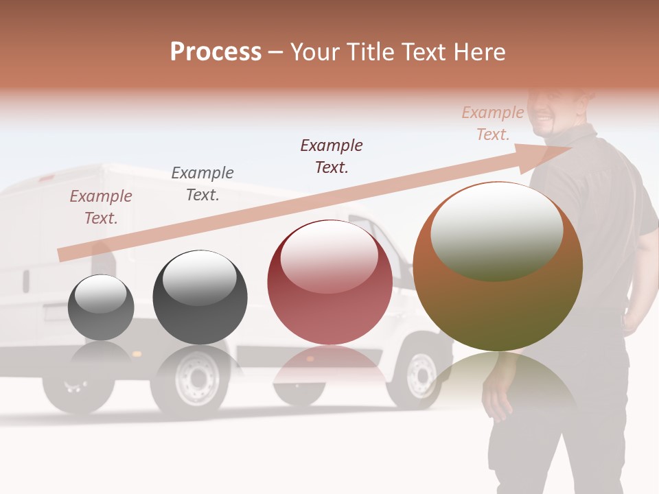 Post Manual Worker Smile PowerPoint Template