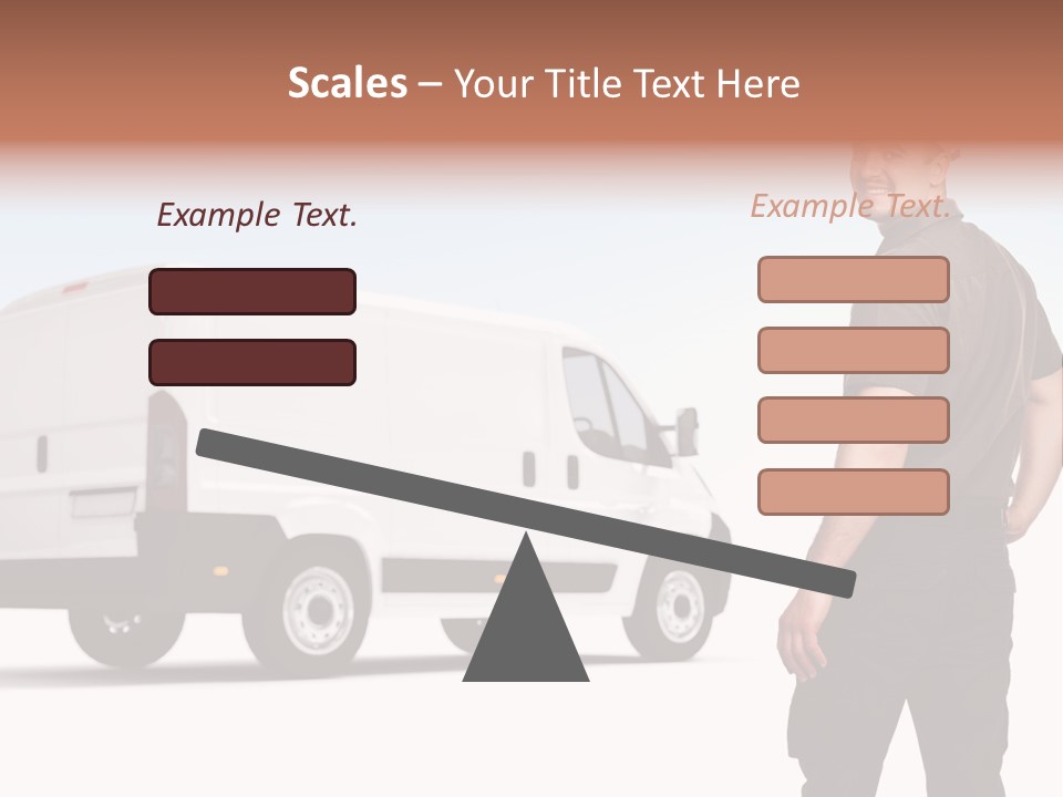 Post Manual Worker Smile PowerPoint Template