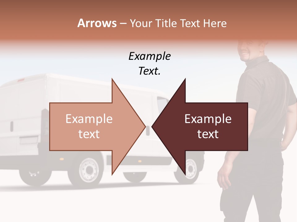 Post Manual Worker Smile PowerPoint Template