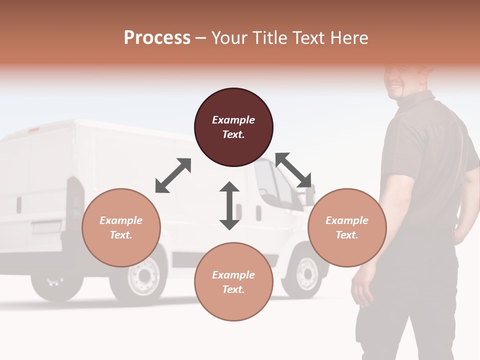 Post Manual Worker Smile PowerPoint Template