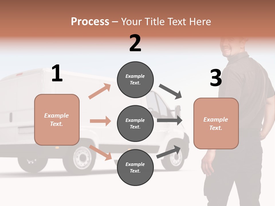 Post Manual Worker Smile PowerPoint Template