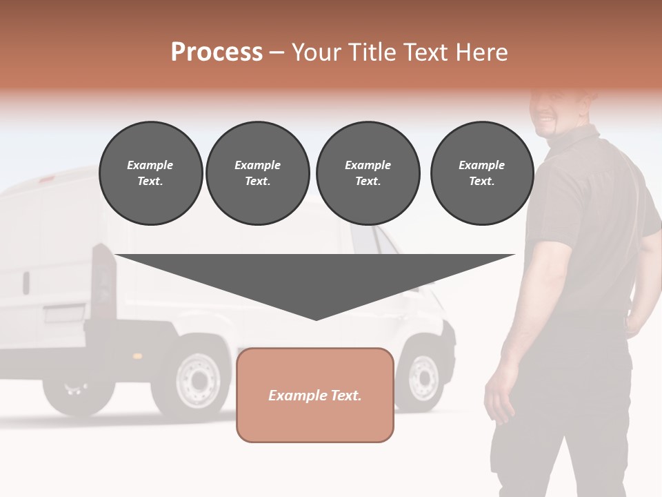 Post Manual Worker Smile PowerPoint Template