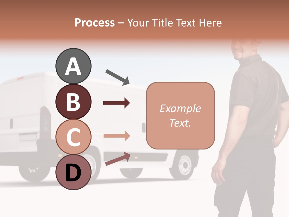 Post Manual Worker Smile PowerPoint Template