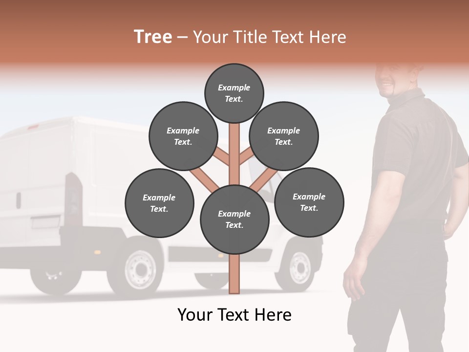 Post Manual Worker Smile PowerPoint Template