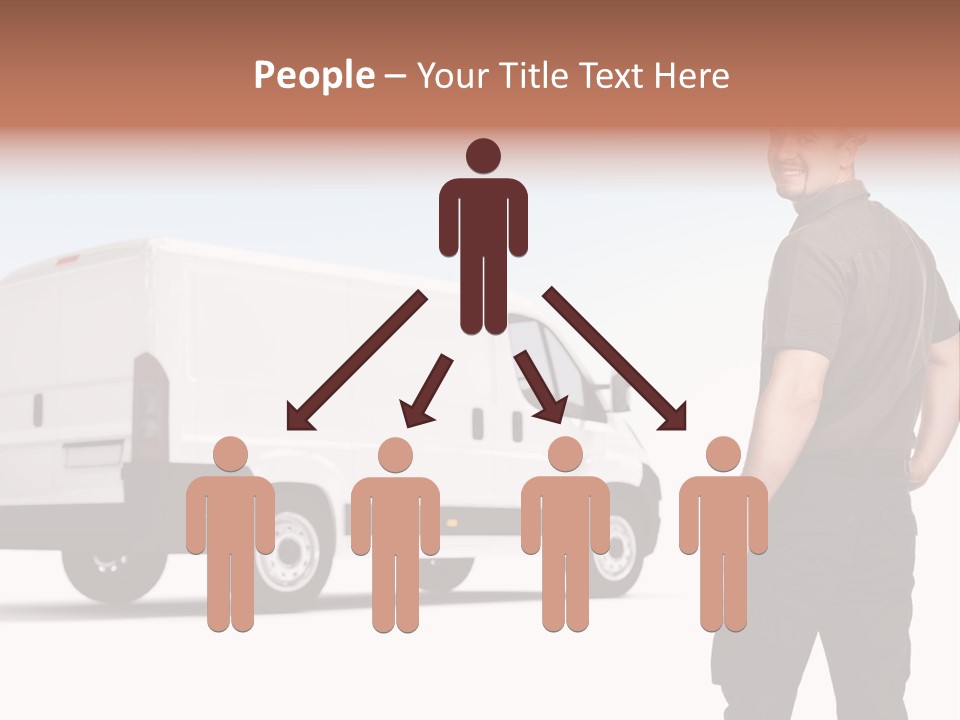 Post Manual Worker Smile PowerPoint Template