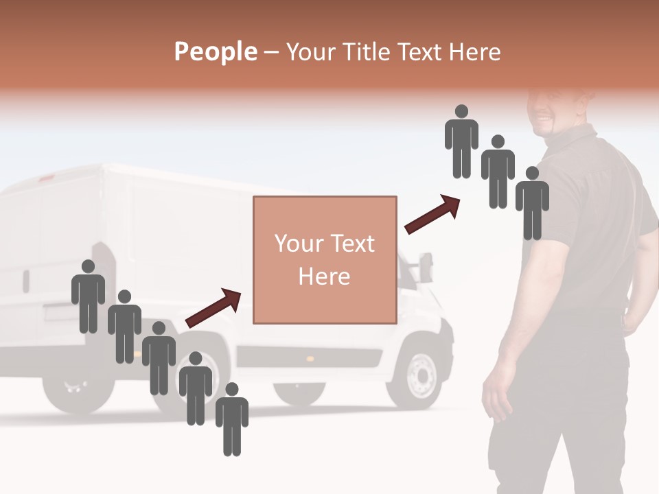 Post Manual Worker Smile PowerPoint Template