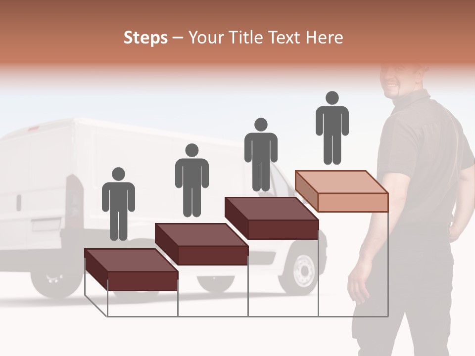 Post Manual Worker Smile PowerPoint Template