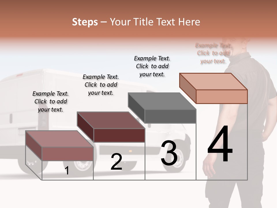 Post Manual Worker Smile PowerPoint Template