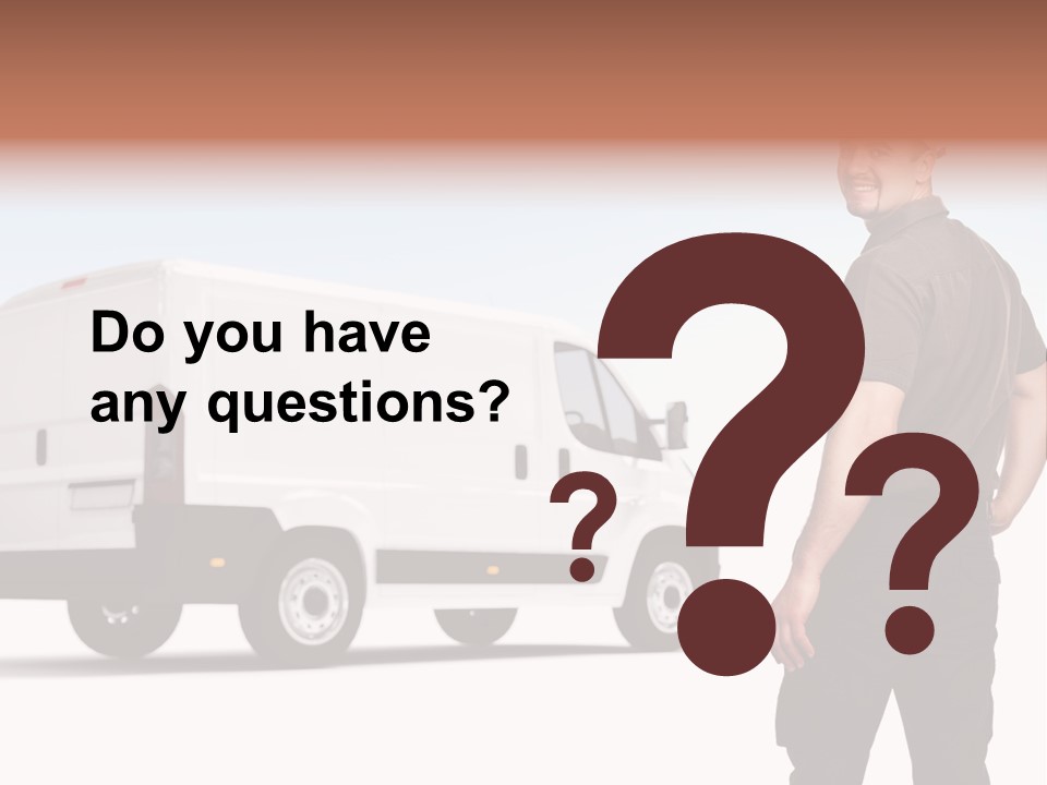 Post Manual Worker Smile PowerPoint Template