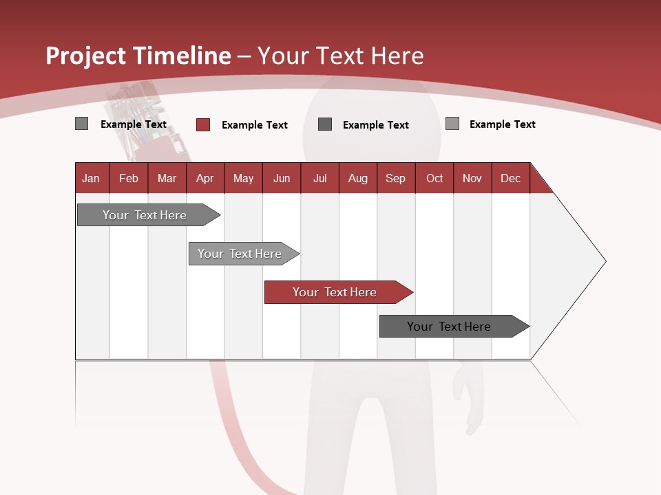 Electric Usb White PowerPoint Template