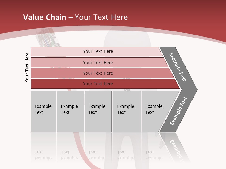 Electric Usb White PowerPoint Template