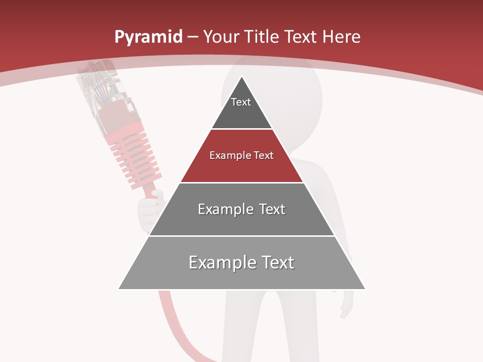 Electric Usb White PowerPoint Template