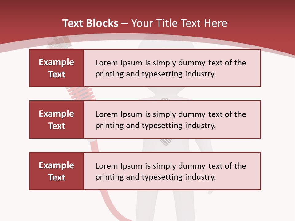 Electric Usb White PowerPoint Template