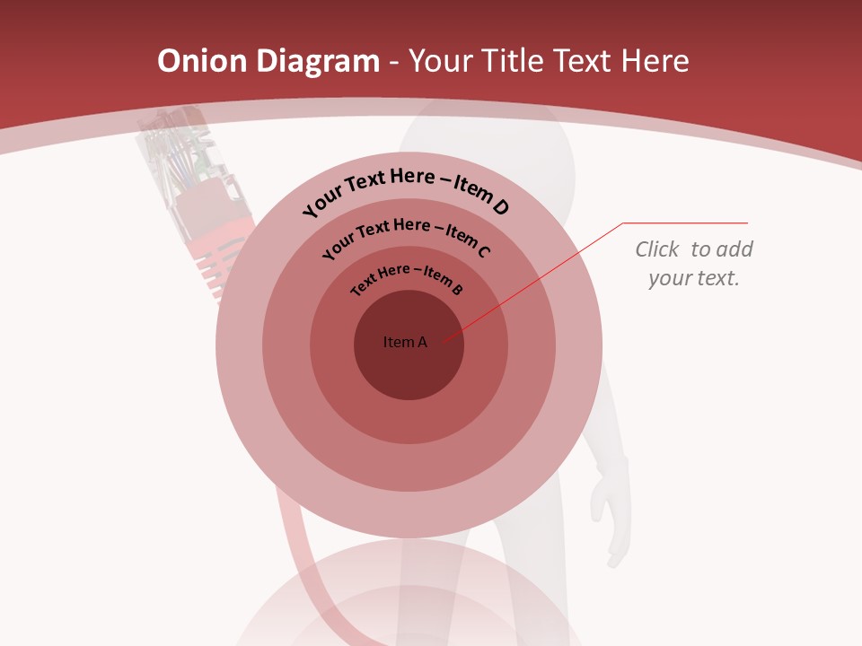 Electric Usb White PowerPoint Template