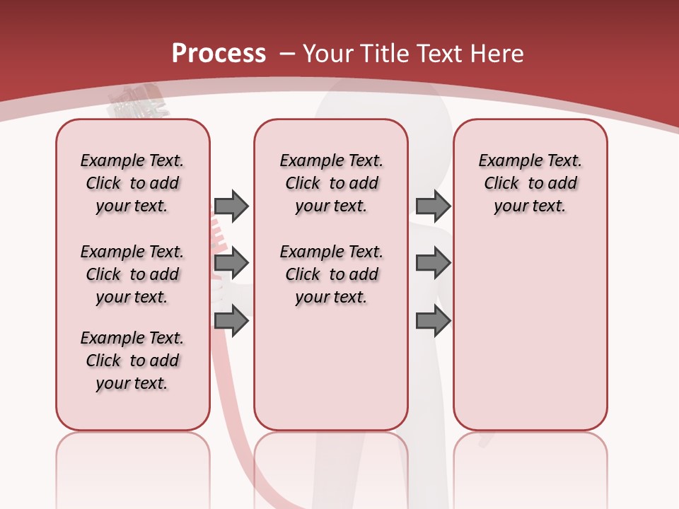 Electric Usb White PowerPoint Template