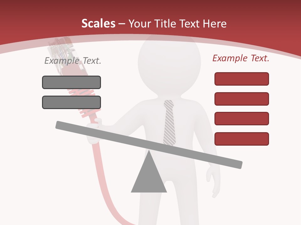 Electric Usb White PowerPoint Template