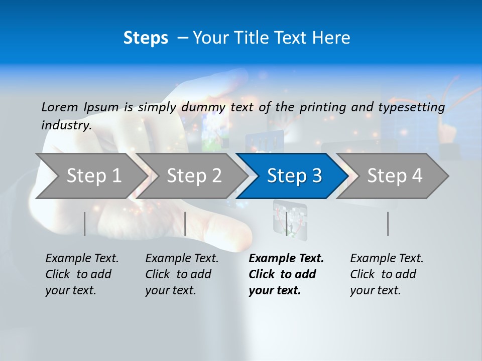 Modern Notebook Laptop PowerPoint Template