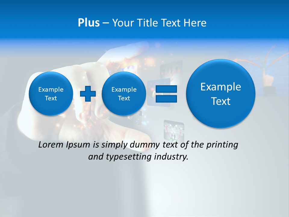 Modern Notebook Laptop PowerPoint Template