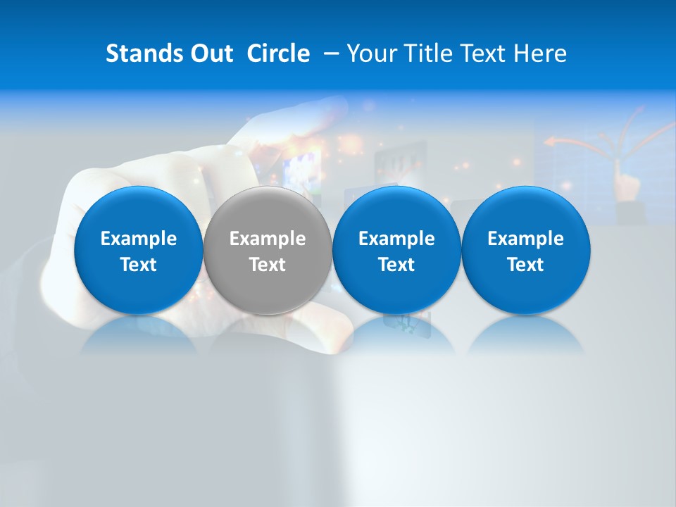 Modern Notebook Laptop PowerPoint Template