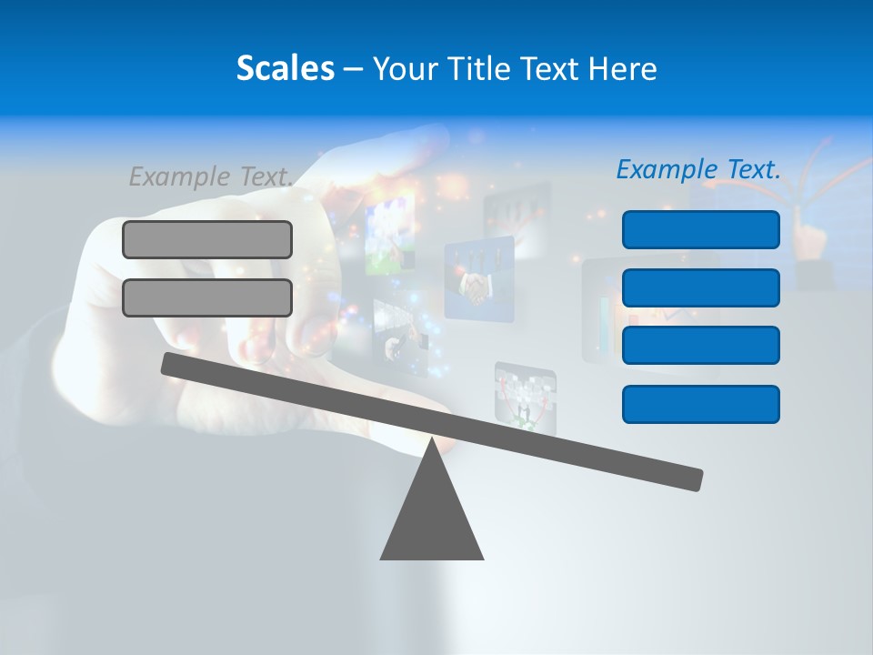 Modern Notebook Laptop PowerPoint Template