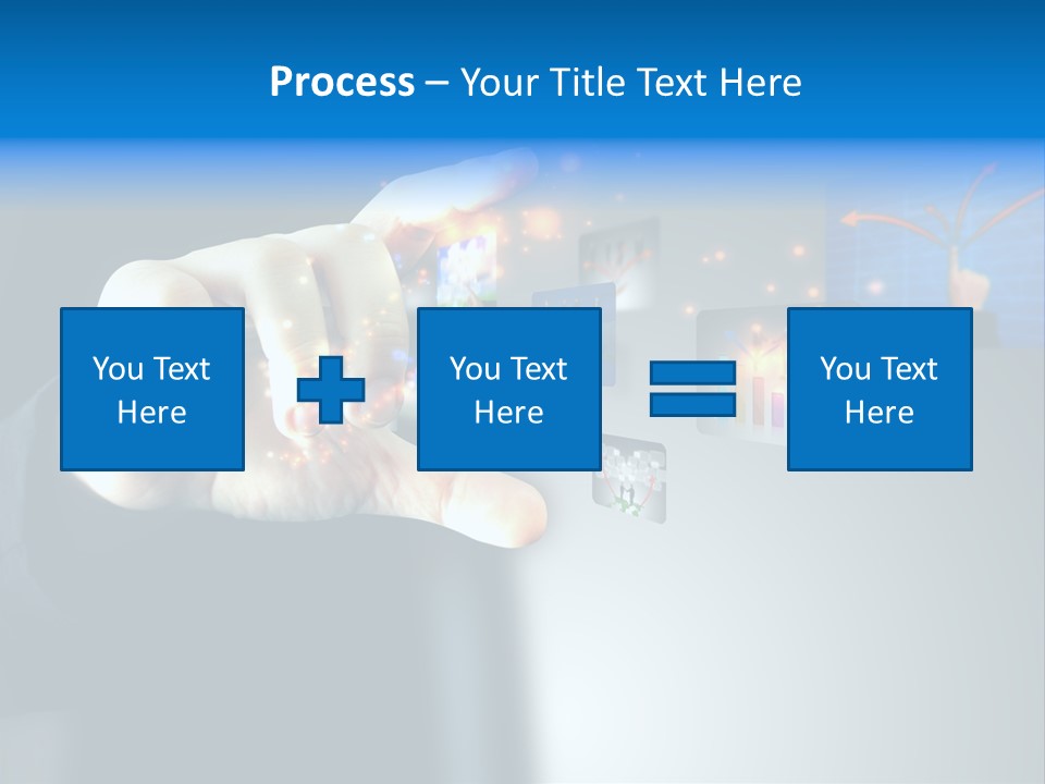 Modern Notebook Laptop PowerPoint Template