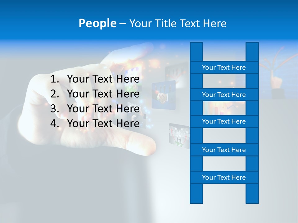 Modern Notebook Laptop PowerPoint Template