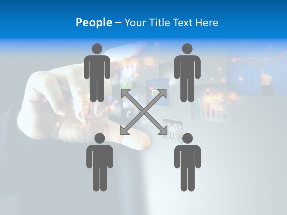 Modern Notebook Laptop PowerPoint Template