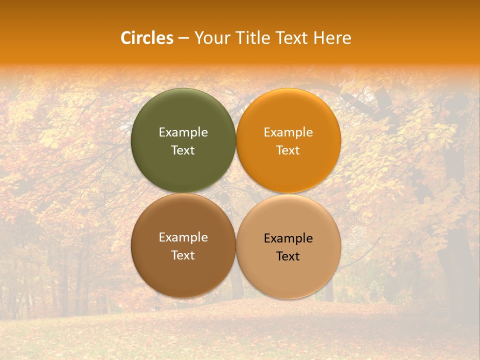 Outside Yellow Background PowerPoint Template