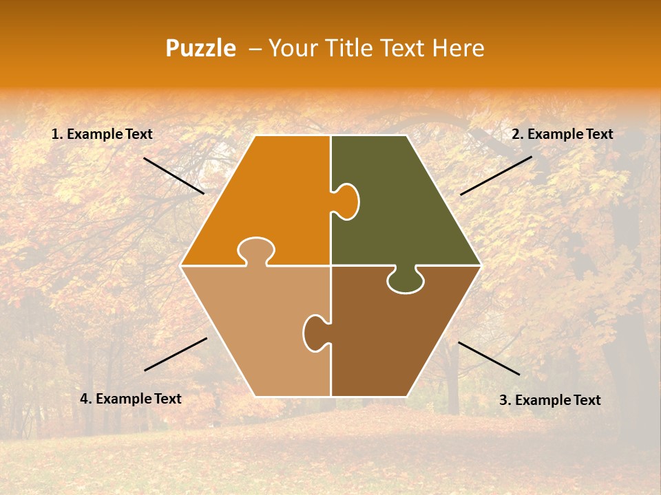 Outside Yellow Background PowerPoint Template