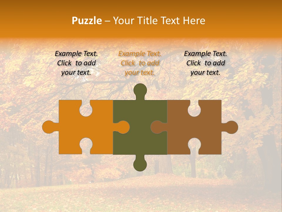 Outside Yellow Background PowerPoint Template