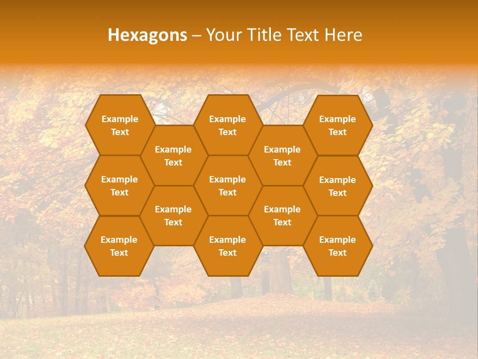 Outside Yellow Background PowerPoint Template