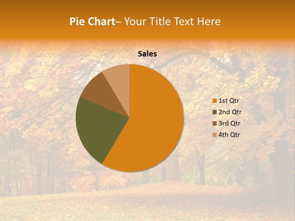 Outside Yellow Background PowerPoint Template