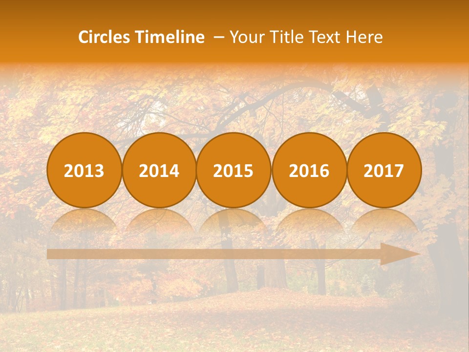 Outside Yellow Background PowerPoint Template