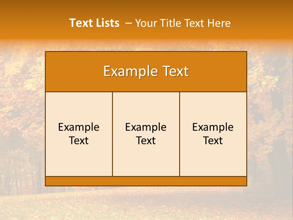 Outside Yellow Background PowerPoint Template